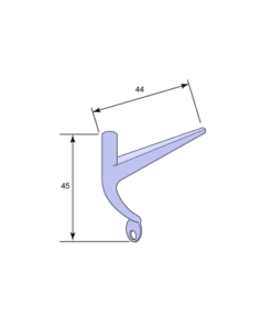 ritning eskilstuna kulturbeslag stjärthake 5006