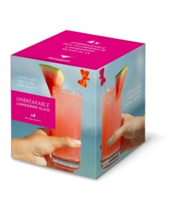 Produktbild Giftpack Barcompagniet plastglas Falsterbo Longdrink 36cl