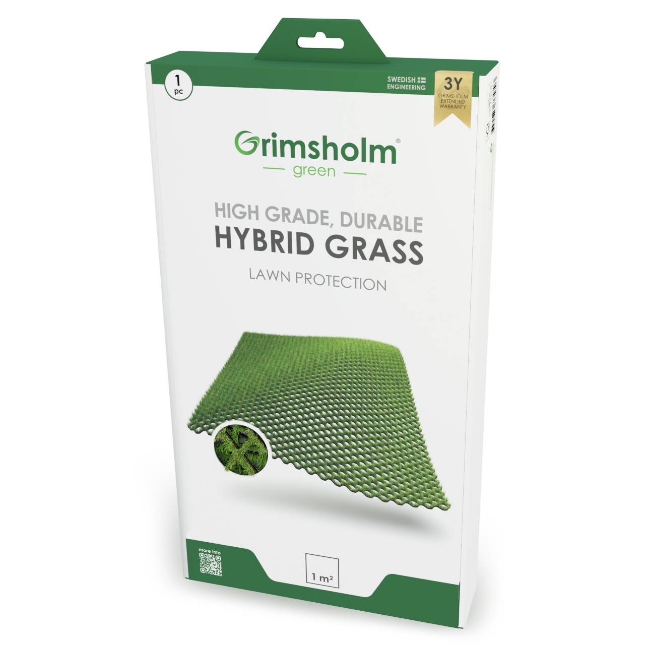 Hybridgräs 1x1m Grimsholm Produktbild Hybridgräs 1x1m från Grimsholm